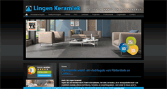 Desktop Screenshot of lingenkeramiek.nl